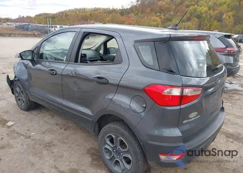 2022 Ford Ecosport S z USA, uszkodzony, nr VIN MAJ6S3FL2NC464135
